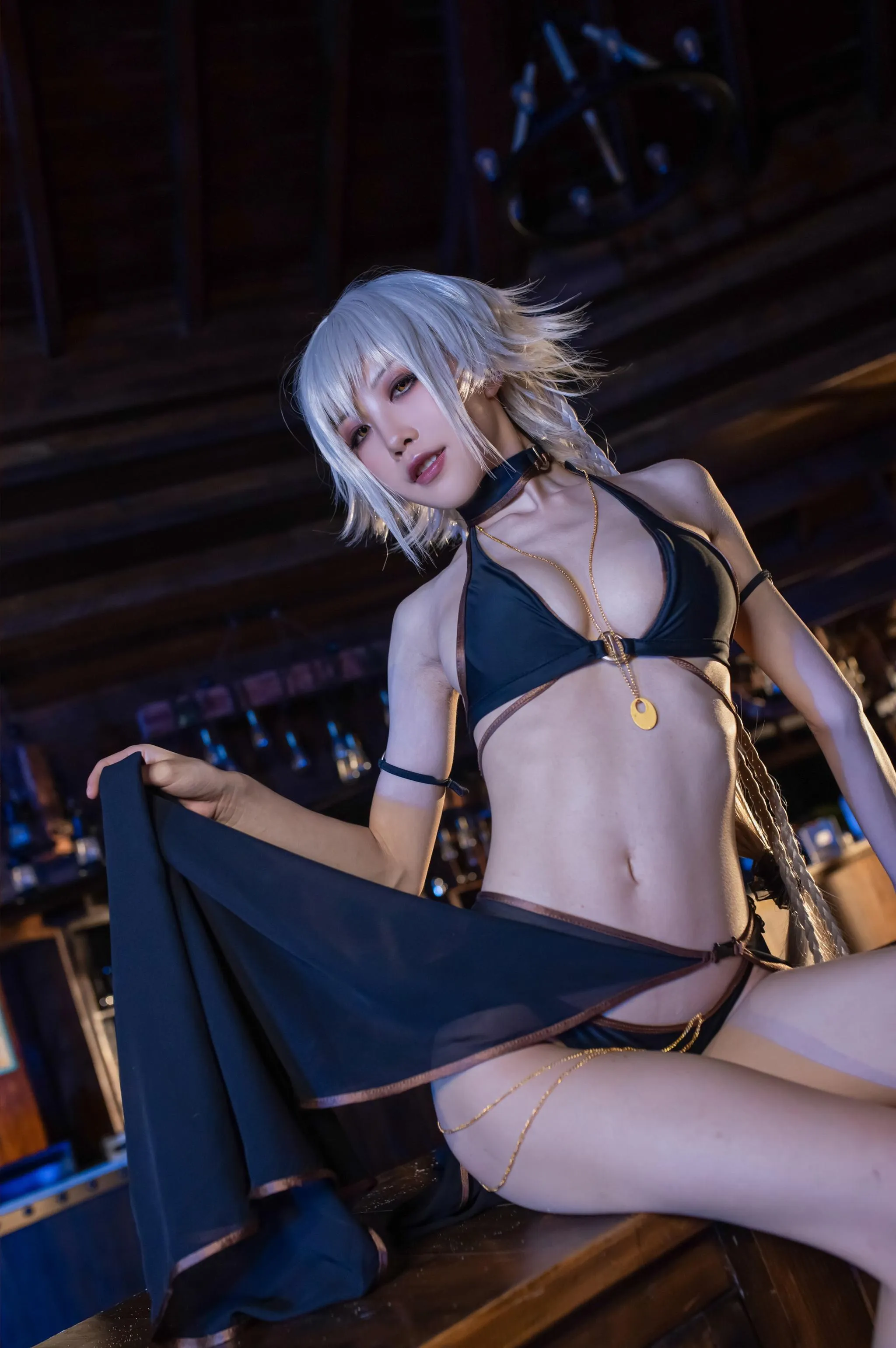 水淼Aqua – NO.70 贞德泳装 [41P]插图8